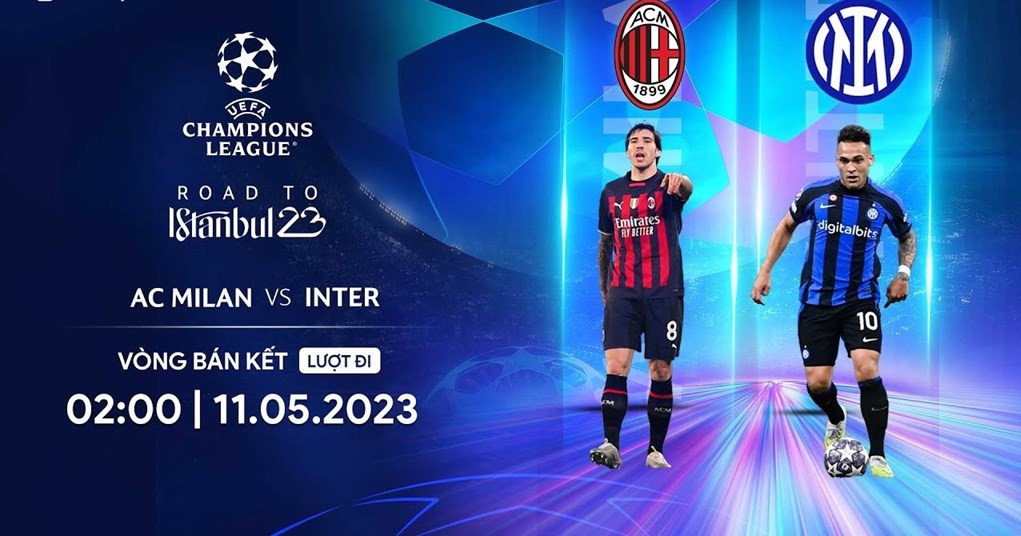 Link trực tiếp bóng đá AC Milan vs Inter Milan