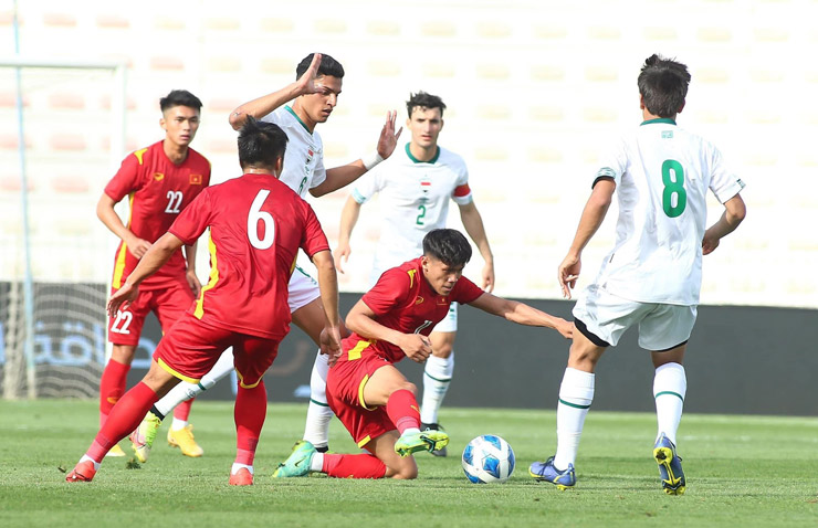 U23 Iraq vs U23 Việt Nam